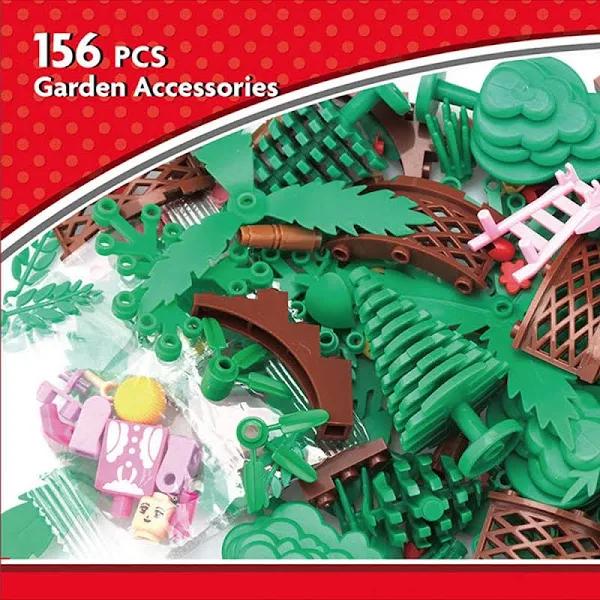 Panda Kids & Baby - 156pcs Building Blocks - Garden Accessories