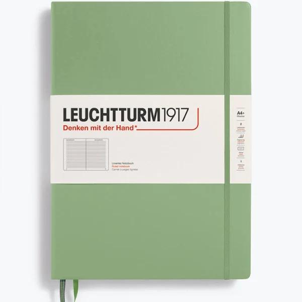 Leuchtturm1917 Classic Hard Cover - Master A4 - Ruled - Sage