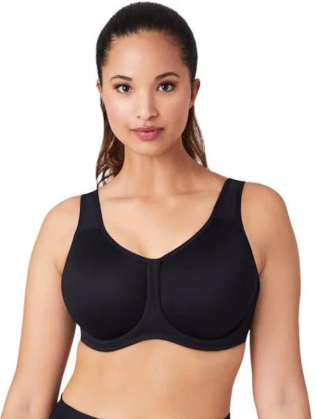 Wacoal Women's Underwire Sports Bra - Black - Size 38G