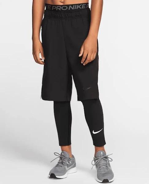 Nike Boys Pro Tight, L / Black