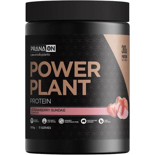 Prana On Power Plant Protein 500g / Strawberry Sundae