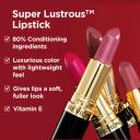 Revlon Super Lustrous Lipstick - Black Cherry - 4.2 GM