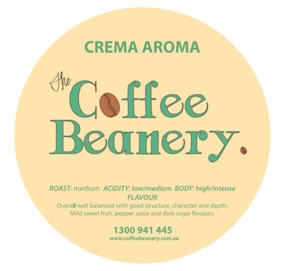 Crema Aroma Coffee (Grind:: Whole Bean, Size: 3kg)