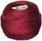 DMC Pearl Cotton Ball Size 8 87yd Dark Red