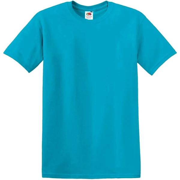 Original Full Cut T (61-082-0) Azur Blue - Fruit of The Loom SC6 - Size 2XL