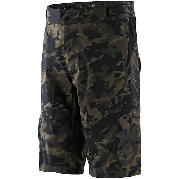 Troy Lee Designs Flowline Shorts - Camo Green - 38