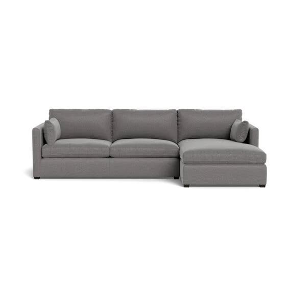 MOMBA Fabric Modular Sofa Mid Grey by Freedom