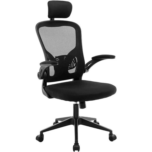 Advwin Mesh Office Chair Adjustable Height Black