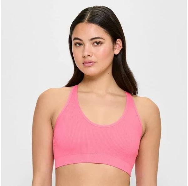 Ribbed Strappy Back Crop Top - Lily Loves