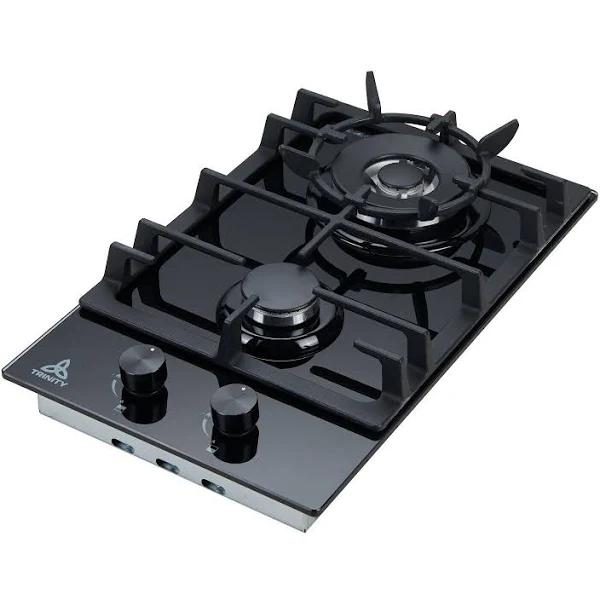 Domino Trg302bk 2burners 30cm Built-in Gas Hob Defendi Burners Aus