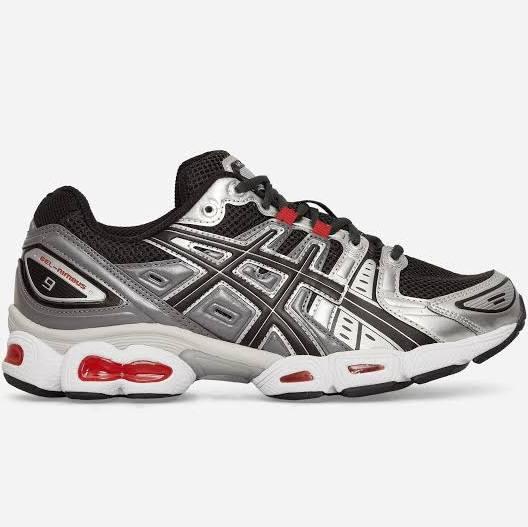 ASICS Men's GEL-Nimbus 9 - Sportstyle Sneakers - Graphite Grey/Pure Silver 5