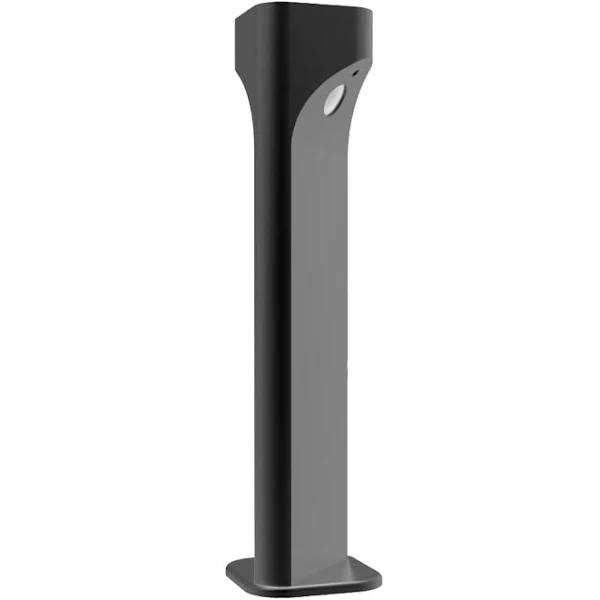 SHU3 11W Warm White LED IP65 Medium 2-Way Bollard Dark Grey