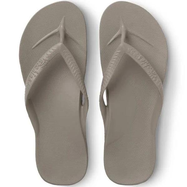 Archies Arch Support Thongs in Taupe 11