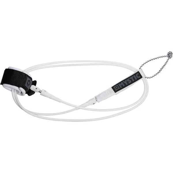 Mystic Board Leash, 6 Foot / White