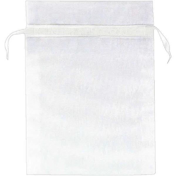 Organza Bags 24 Pack - White