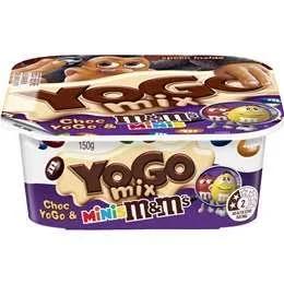 Yogo Chocolate With Mini M&M's Custard Dessert 150g