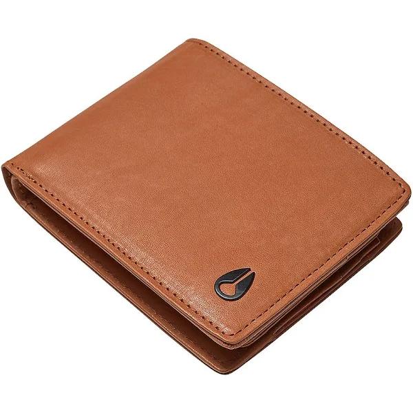 Nixon Pass Leather Coin Wallet - Brown