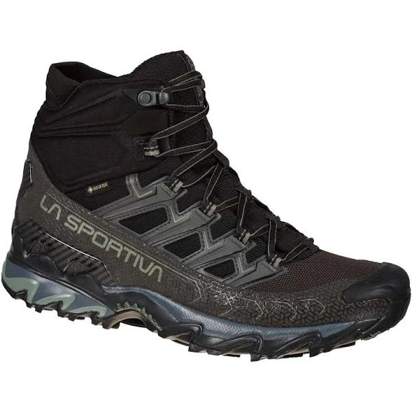 La Sportiva Ultra Raptor Approach Mid GTX Boot, Black/Clay, 41