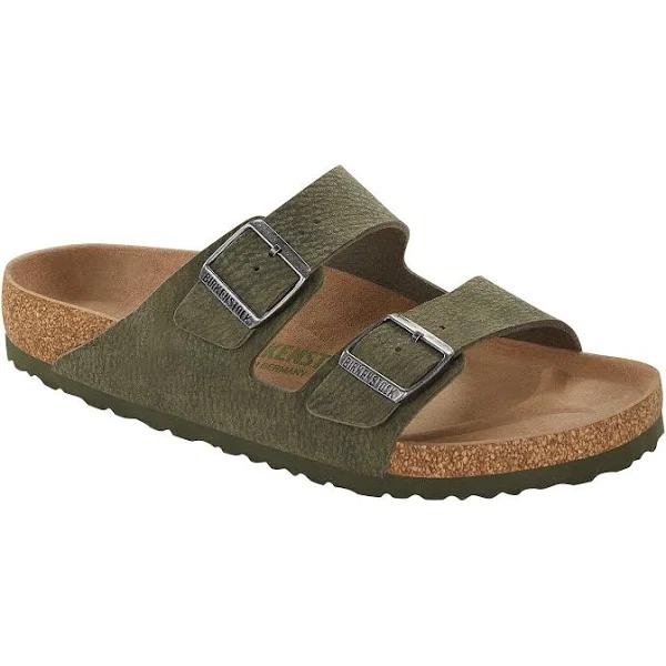 Birkenstock Arizona Desert Dust Vegan Narrow Sandals Green - 43