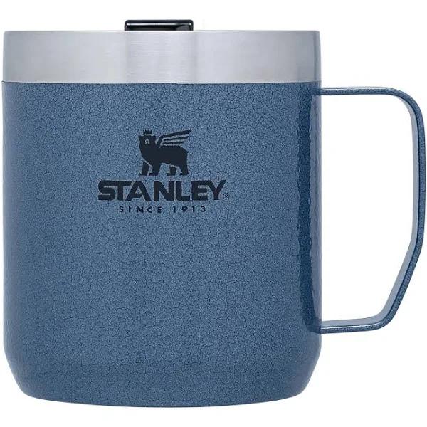 Stanley Classic Camp Vacuum Mug 350ml Hammertone Blue