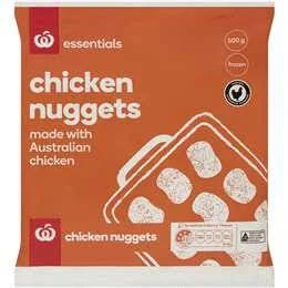 Essentials Crumbed Chicken Nuggets 500g