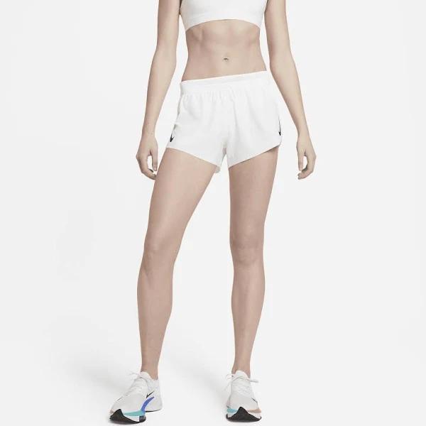 Nike Aeroswift Running Shorts White/Black