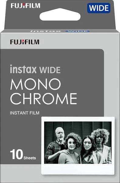 Fujifilm Instax Wide Film Monochrome (10-Pack)