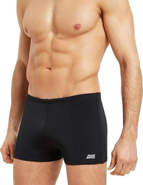 Zoggs Mens Cottesloe Hip Racer - Black - 16