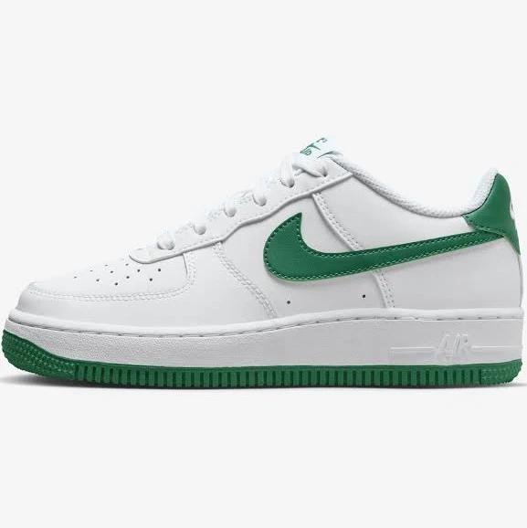 Nike Kids' Air Force 1 (GS) White/Malachite - Size 5Y