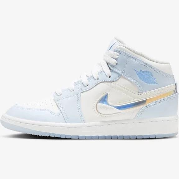 Nike Air Jordan 1 Mid SE Older Kids' Shoes - Blue