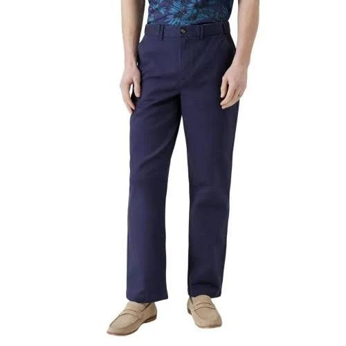 Maine Mens Premium Chino Trousers Royal Blue 38L