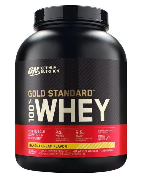 Optimum Nutrition - 100% Gold Standard Whey 2.27kg / Banana