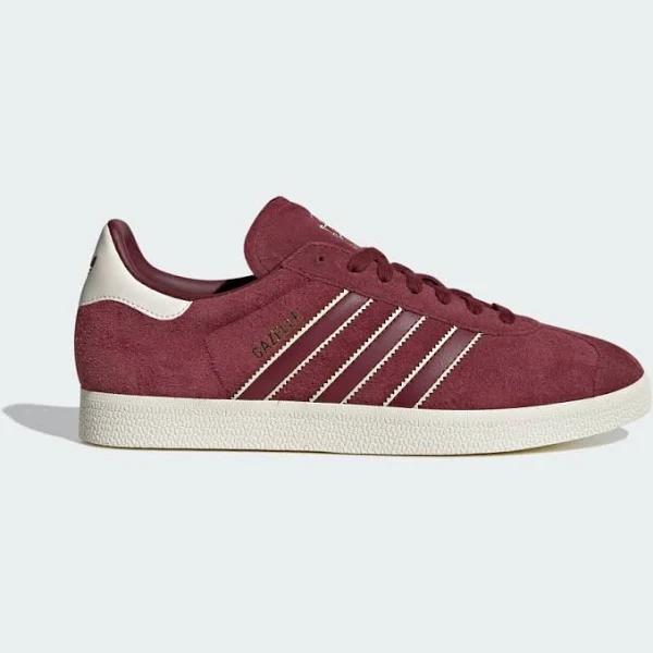 adidas-Gazelle Shoes-Men-Shadow Red / Cream White / Gold Metallic-M 5 / W 6