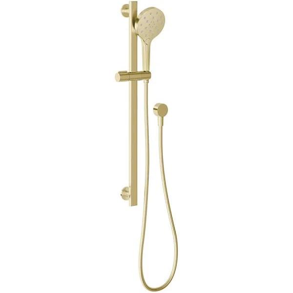 Phoenix Tapware Oxley LuxeXP Rail Shower Brushed Gold