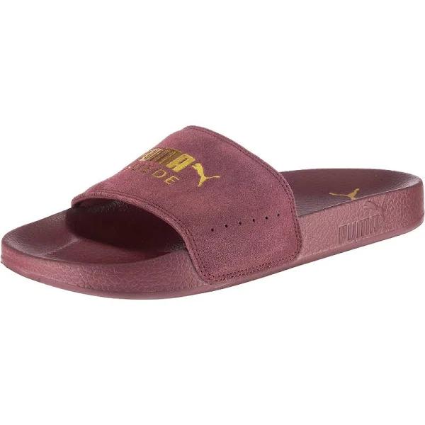 PUMA Leadcat Suede Slide 'Vineyard Wine' 365758-13 US 5