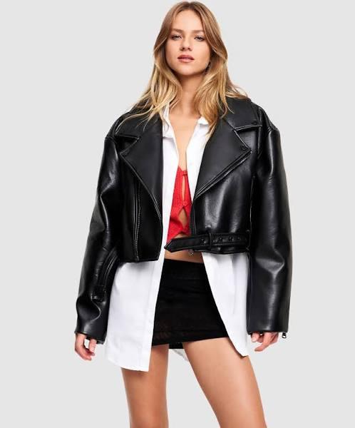 Staten Island Jacket - Black - XXL - Women's Jackets - Lioness Fashion | AfterPay Available