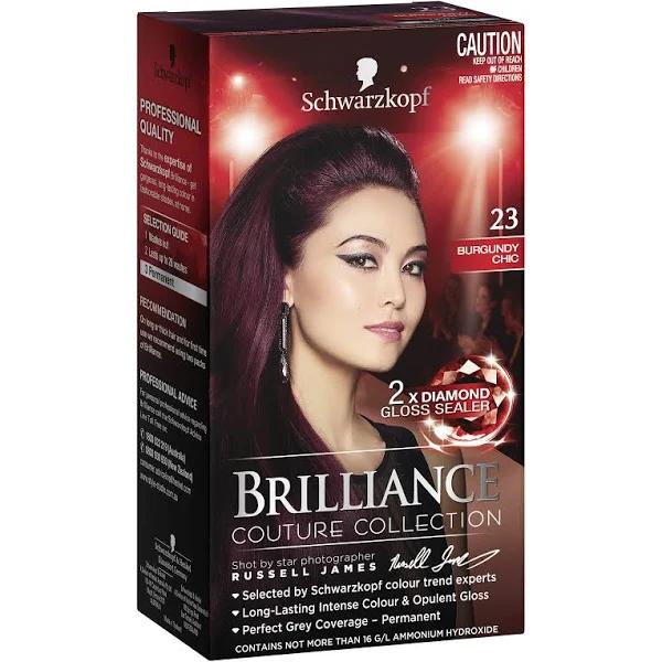 Schwarzkopf Brilliance Couture Collection 23 Burgundy Chic