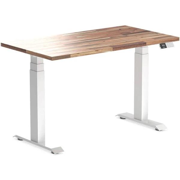 Desky Dual Mini Softwood Standing Desk Acacia / 1100 x 600