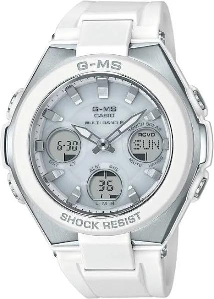 Casio Baby-G G-MS Radio Solar MSG-W100-7AJF Ladies White