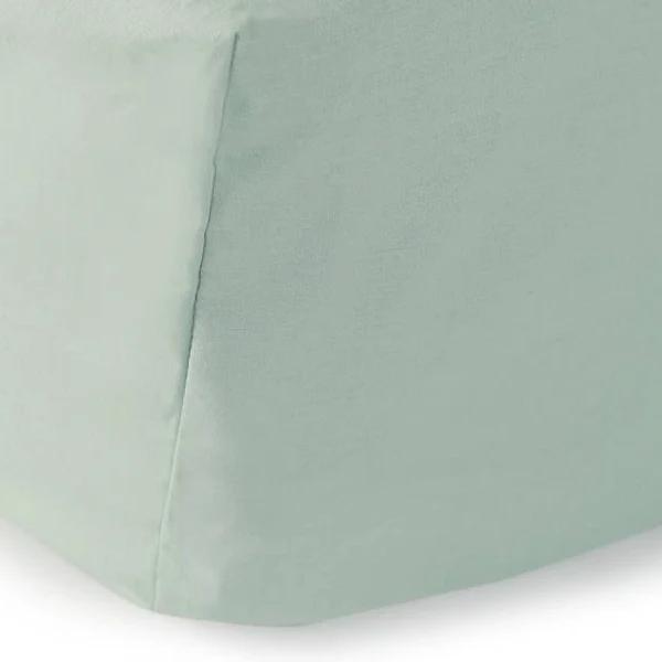 Kmart 250 Thread Count Cotton Rich Fitted Sheet - King Bed, Eucalyptus