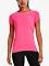 Under Armour Womens HeatGear Armour T-Shirt - Pink - Size - L