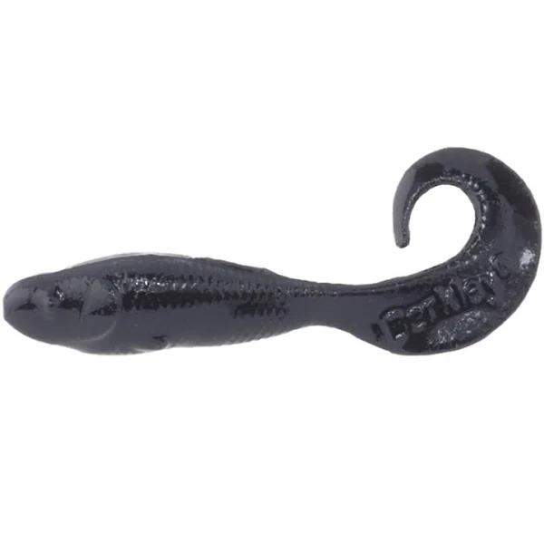 Berkley Gulp! Minnow Grub Soft Plastic Lure 2in Black