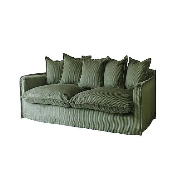 Mist Corduroy Sofa Sage by Freedom