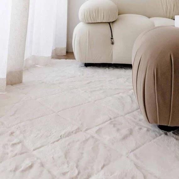 Jessa Floor Rug Ivory by Freedom, 100% Polyester