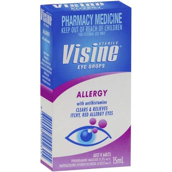 Visine Allergy Eye Drops 15 ml