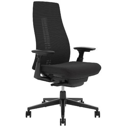 Haworth Fern Ergonomic Chair 4D Arms Adjustable Lumbar Black