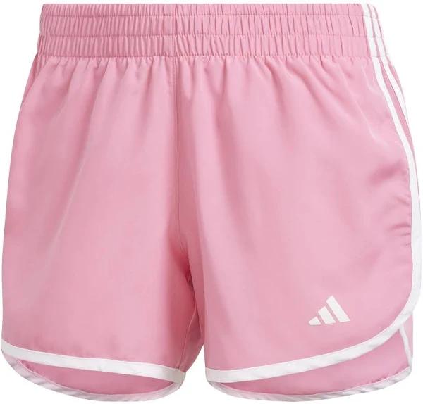 Adidas M20 4 Inch Shorts Pink Fuchsia White Women - L