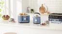 Morphy Richards Boutique Retro Design 4 Slice Toaster - Thunder Blue