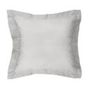 Algodon 300THC Cotton Percale European Pillowcase Silver