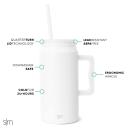 Simple Modern 50 oz Mug Tumbler With Handle and Straw Lid | Reusable Insulated Stainless Steel Large Travel Jug Water Bottle | Gifts For Women Men